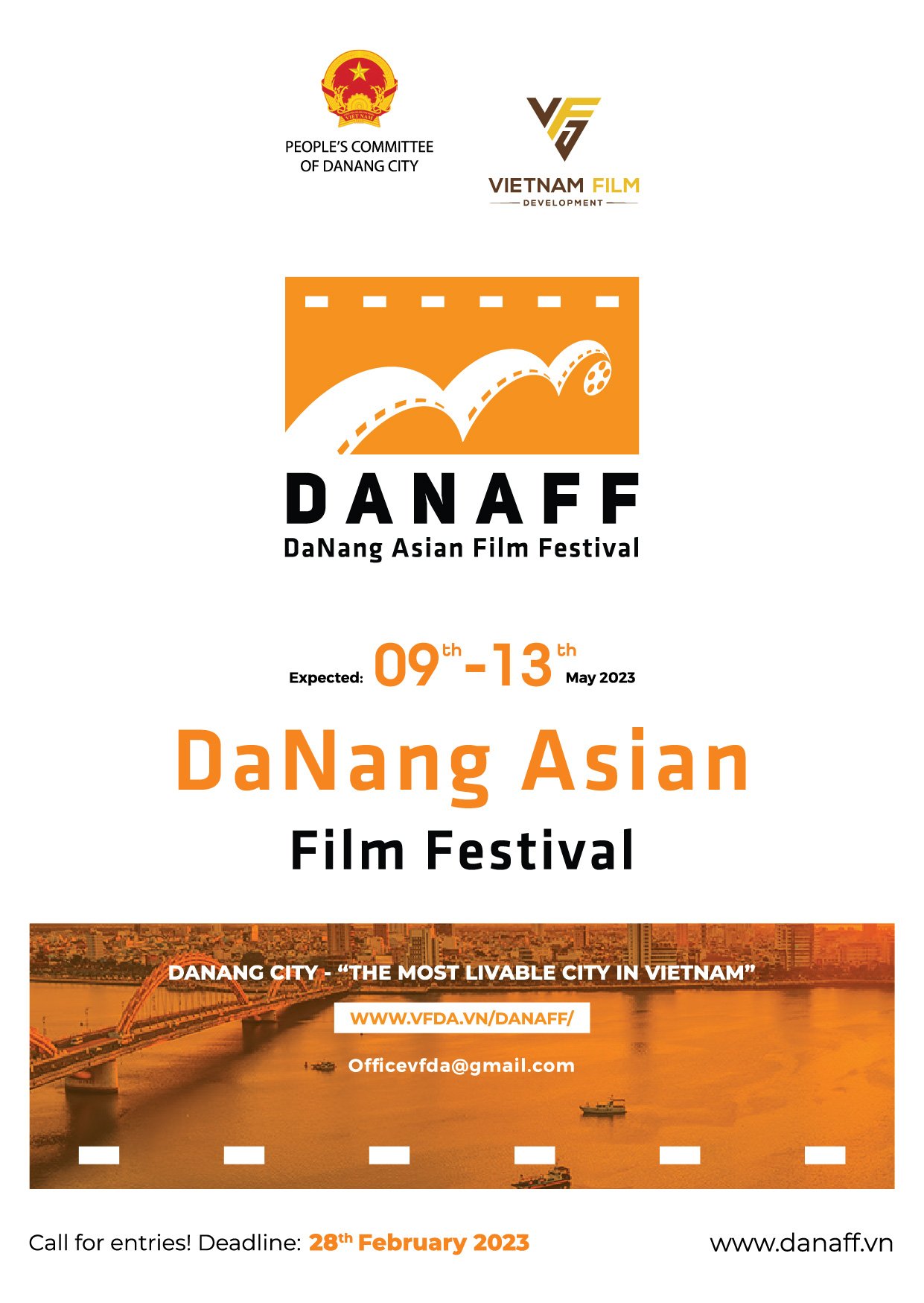 “The 1st Danang Asian Film Festival” scheduled to be held from May 9th -13th