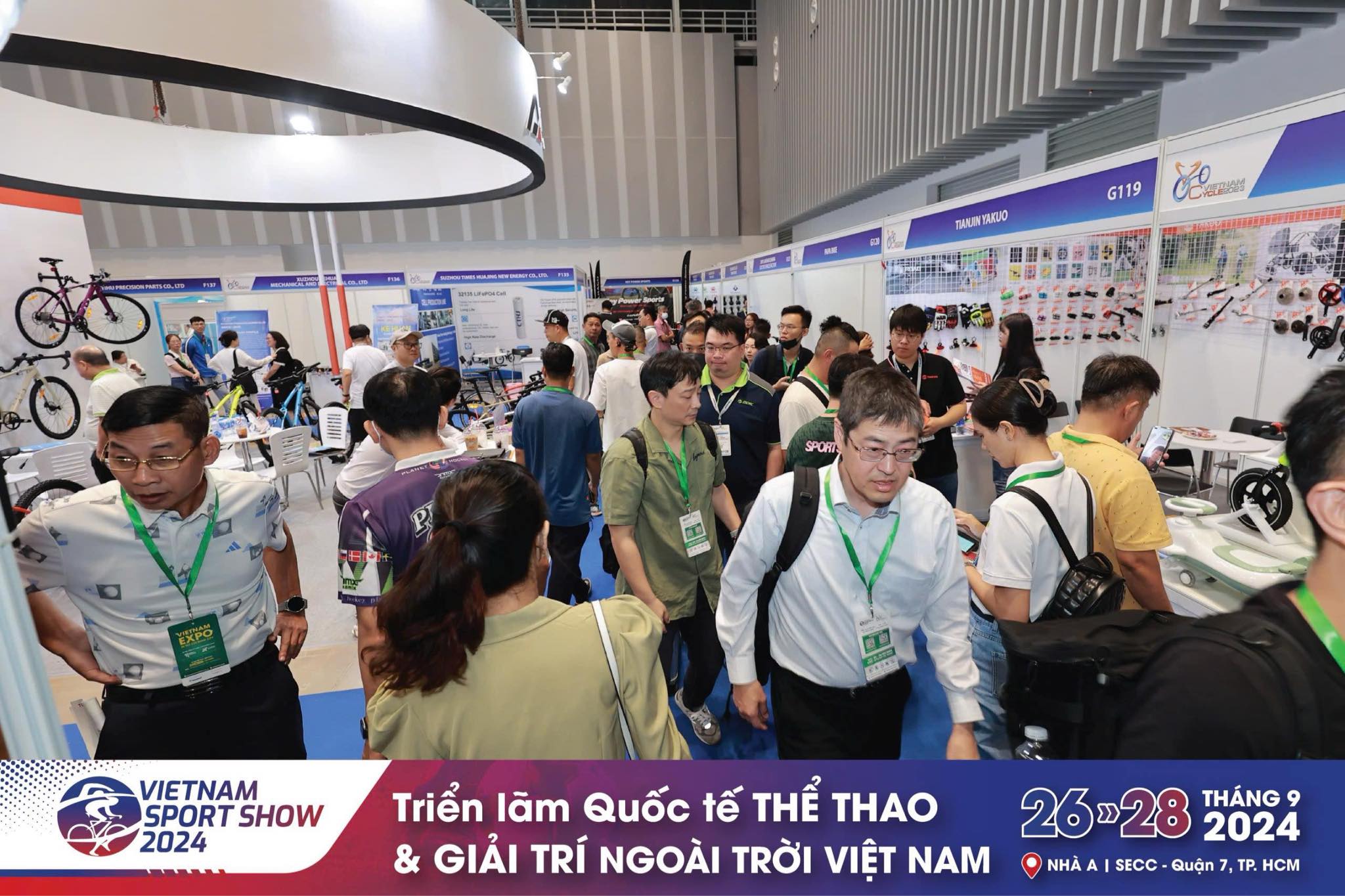 Vietnam Sport Show 2024: Bùng nổ thương hiệu – Khẳng định tiềm năng của thị trường thể thao Việt Nam