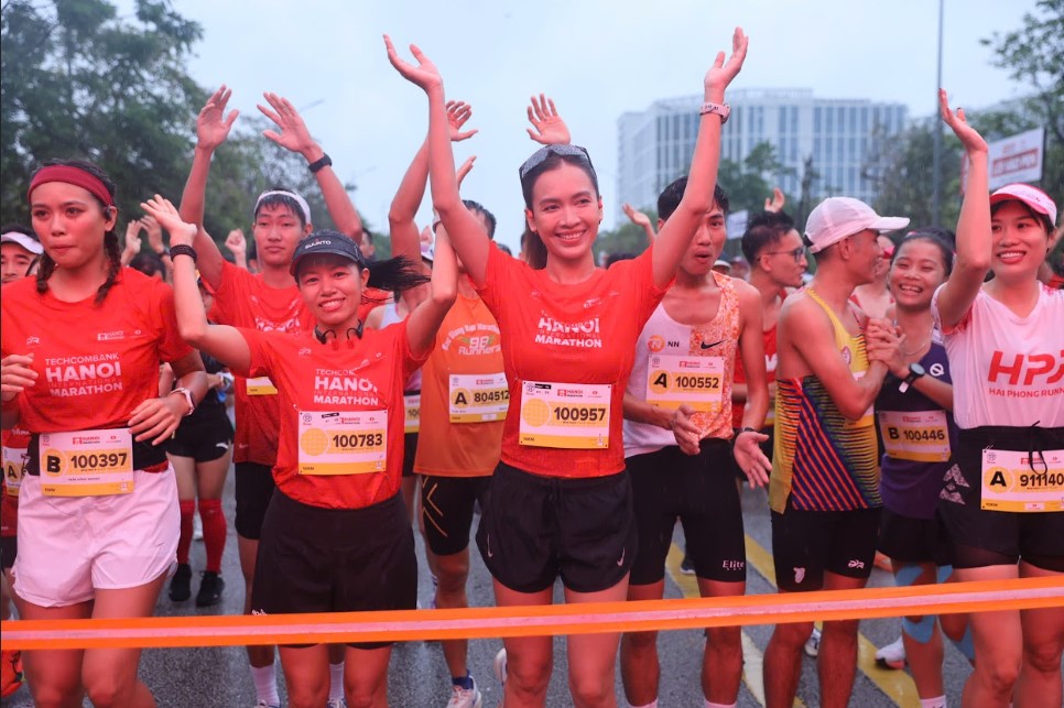 'Giải marathon quốc tế Hà Nội Techcombank' mùa thứ 3: Hành trình của tinh thần thể thao kiên định, mạnh mẽ