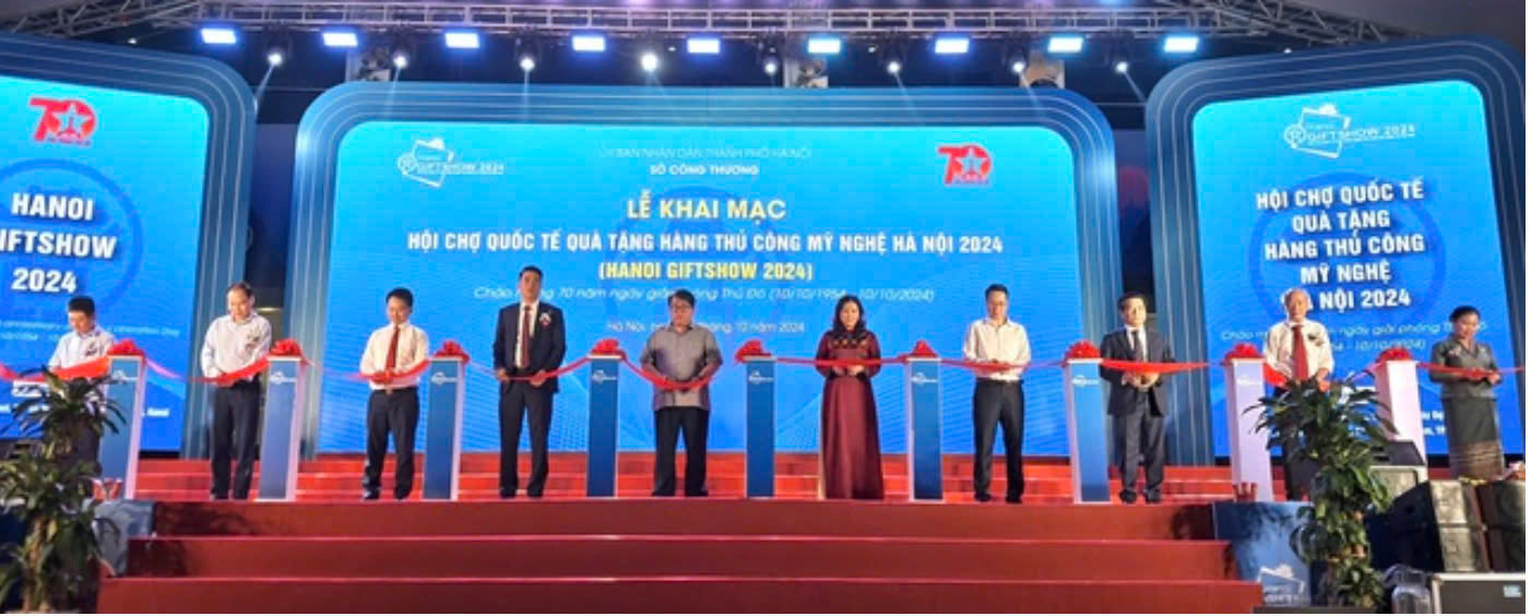 Hanoi Giftshow 2024: Cầu nối cho ngành thủ công mỹ nghệ Việt Nam