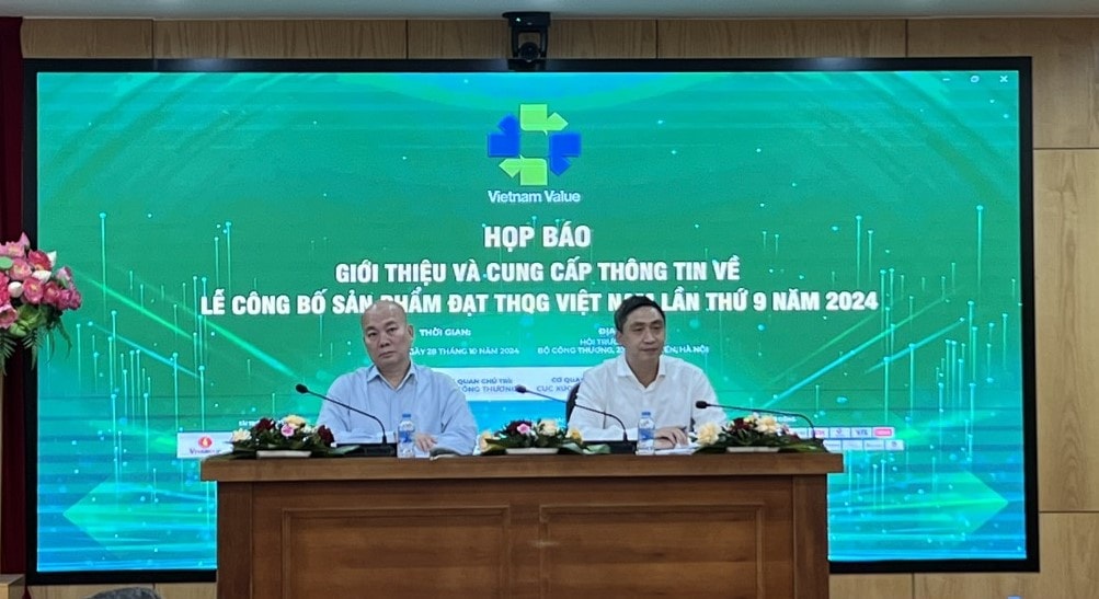 359 sản phẩm đạt thương hiệu quốc gia Việt Nam 2024