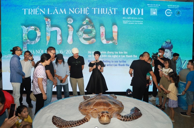 Triển lãm 1001 chú rùa gốm chủ đề “Phiêu“ sẽ phục vụ du khách từ 15-19/6 tại 93 Đinh tiên Hoàng, Hà Nội