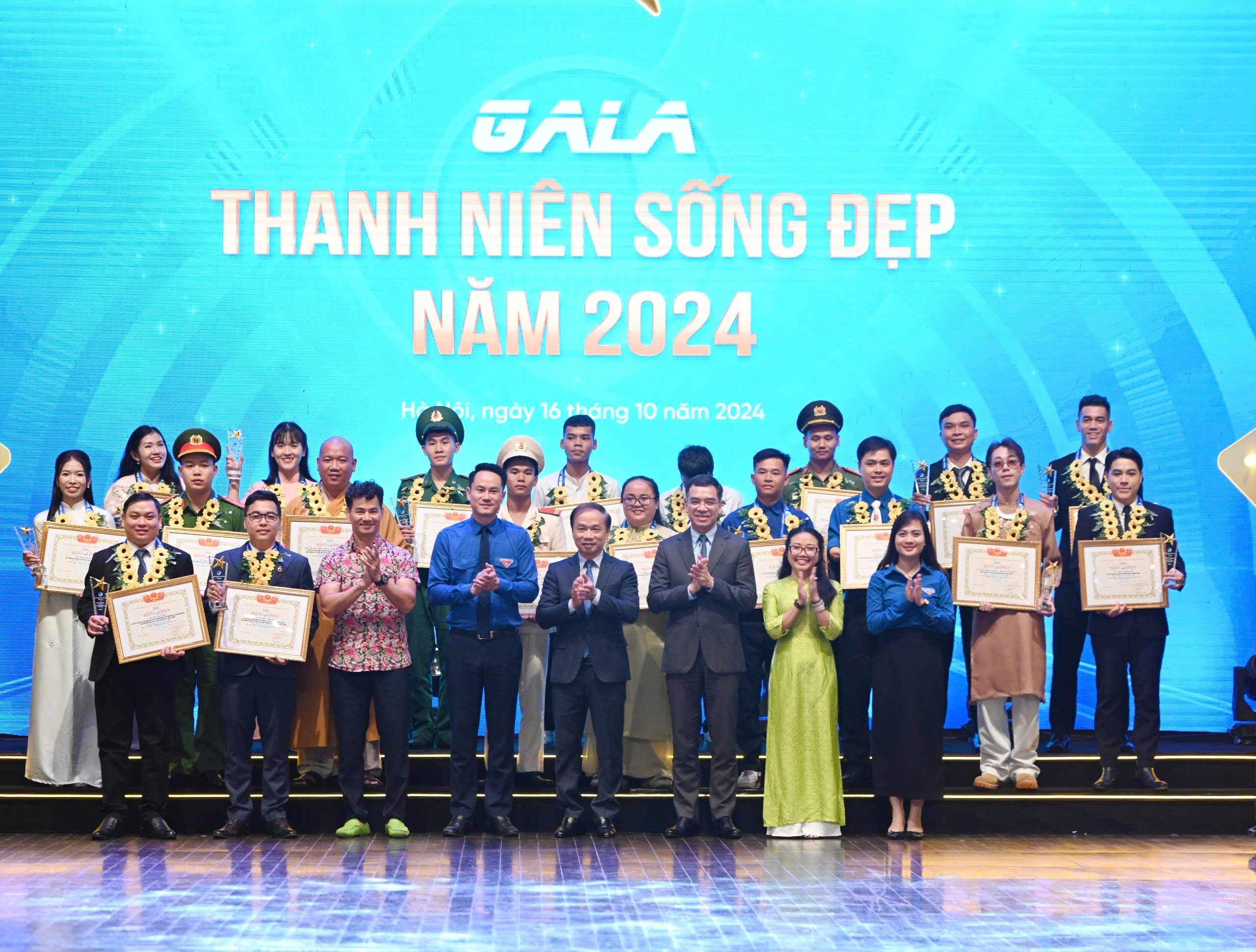 ‘Thanh niên sống đẹp 2024’: Vinh danh 20 gương thanh niên tiêu biểu trên các lĩnh vực