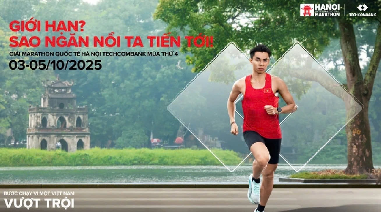 Giải Marathon Quốc tế Hà Nội Techcombank mùa 4: Trải nghiệm thể thao – văn hóa – du lịch giữa lòng Thủ đô