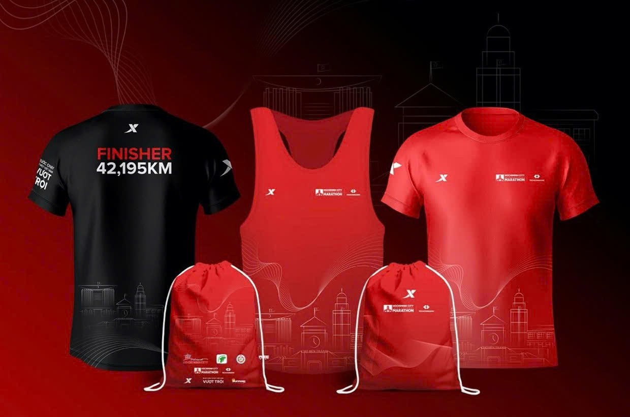 Chính thức công bố bộ vật phẩm Giải Marathon Quốc tế Thành phố Hồ Chí Minh Techcombank Mùa thứ 8