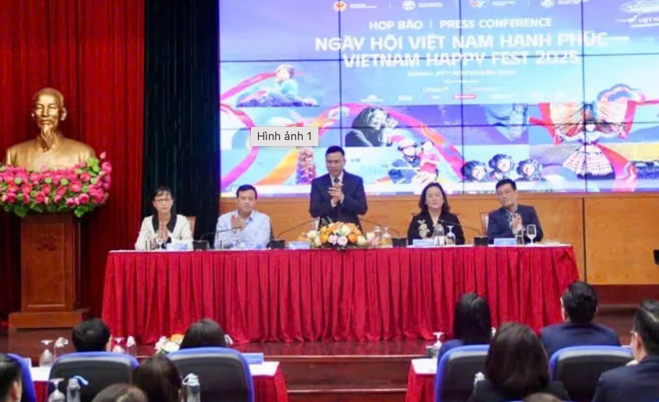"Vietnam Happy Fest 2025 - Ngày hội Việt Nam Hạnh phúc” sẽ được tổ chức tại Hà Nội