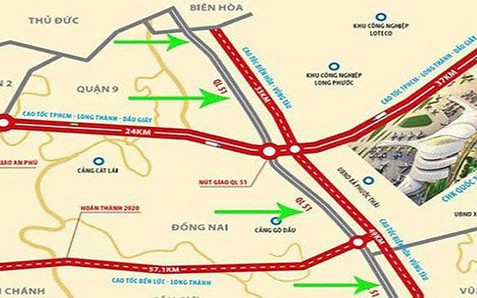 Vốn nhà nước cao tốc Biên Hòa-Vũng Tàu 6.770 tỷ đồng