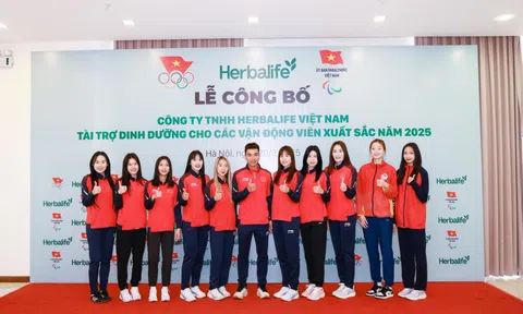 'Herbalife Việt Nam tài trợ dinh dưỡng cho các VĐV xuất sắc năm 2025'