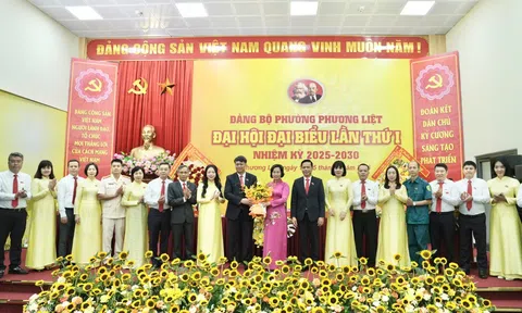 Đại hội đại biểu Đảng bộ phường Phương Liệt lần thứ nhất: Xây dựng phường “Văn hiến – Văn minh – Hiện đại”