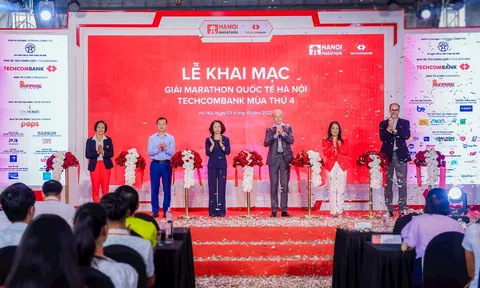 Giải Marathon Quốc tế Hà Nội Techcombank – Khi thể thao trở thành lễ hội văn hóa, du lịch và giải trí