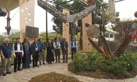 Bảo tàng Hà Nội ra mắt không gian sắp đặt ngoài trời từ xác máy bay