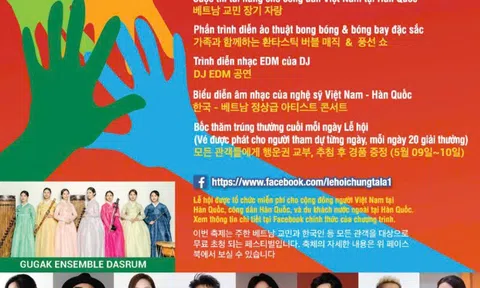 Lễ hội “We Are Together 2026” tại Hàn Quốc: Điểm hẹn văn hóa Việt - Hàn dành cho cộng đồng người Việt