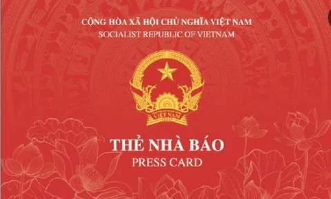 Bộ Văn hóa, Thể thao và Du lịch ban hành mẫu thẻ nhà báo mới giai đoạn 2026 - 20230