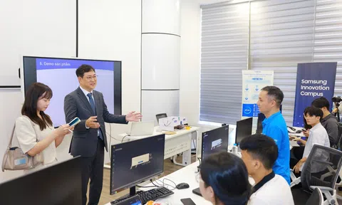 Samsung Việt Nam tổng kết Dự án Phát triển Nhân tài Công nghệ năm học 2024 – 2025 tại NIC Hòa Lạc