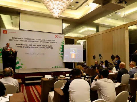 Đan Mạch và Việt Nam tăng cường trong sản xuất, chứng nhận và quản lý sản phẩm hữu cơ