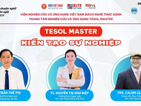 Tọa đàm "TESOL Master - Chuyện ngành, Chuyện nghề" thu hút gần 400 sinh viên và các giáo viên tham dự