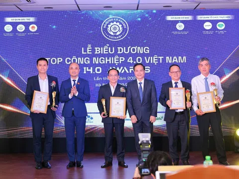 'Top Công nghiệp 4.0 Việt Nam (Industrie 4.0 Awards) lần thứ 3' vinh danh 30 doanh nghiệp, địa phương tiêu biểu