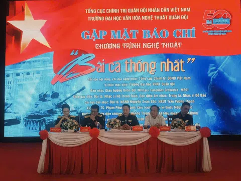 Chương trình nghệ thuật "Bài ca Thống nhất" kỷ niệm 50 năm Giải phóng miền Nam