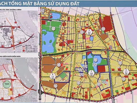 Sẽ 'hình thành tuyến phố đi bộ quanh hồ Thiền Quang' sau khi Quy hoạch phân khu đô thị H1 - 4 quận Hai Bà Trưng
