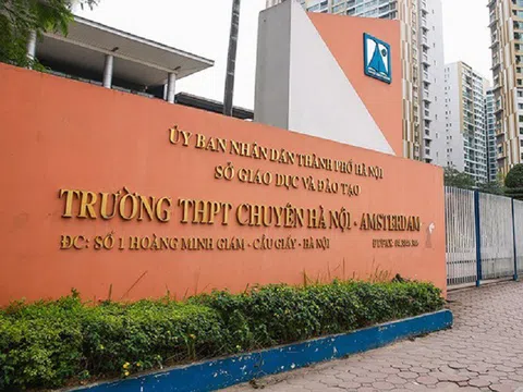 Hà Nội thông tin tuyển sinh lớp 6 trường THPT chuyên Hà Nội- Amsterdam