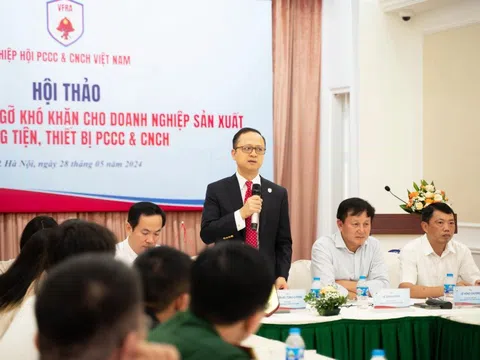Đề xuất giải pháp tháo gỡ khó khăn cho doanh nghiệp sản xuất phương tiện phòng cháy chữa cháy