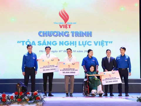 ‘Tỏa sáng Nghị lực Việt 2024’: Tuyên dương 38 gương thanh niên khuyết tật tiêu biểu