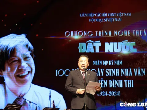 'Đất nước' tái hiện những giá trị văn hóa và tinh thần của nhà văn, nhà thơ Nguyễn Đình Thi đã truyền tải qua ngòi bút