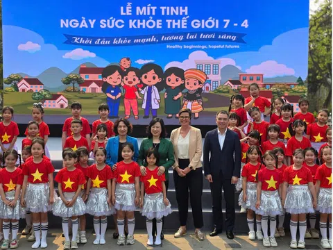 Hà Nội tổ chức Lễ mít tinh Ngày Sức khỏe thế giới 2025 với trọng tâm bảo vệ sức khỏe bà mẹ và trẻ em