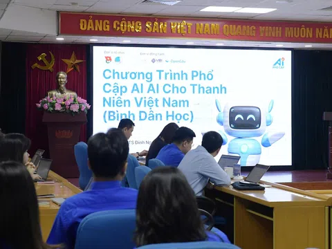 Bình dân học AI - Phổ cập AI và tập huấn kỹ năng AI cho cán bộ đoàn, hội