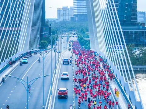 'Marathon Quốc tế TP. Hồ Chí Minh Techcombank 2025': Bước chạy khám phá thành phố năng động