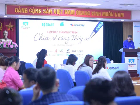 “Chia sẻ cùng thầy cô” năm 2025: Lan tỏa tinh thần tri ân những người gieo chữ nơi gian khó