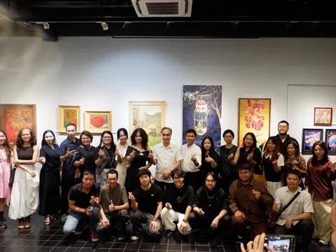 'Khúc Giao Thoa - Khởi - Hòa - Sinh': Không gian nghệ thuật đương đại đa chiều giữa lòng Hà Nội