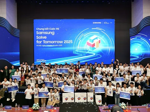 Samsung Việt Nam tổng kết và công bố kết quả Cuộc thi Samsung Solve for Tomorrow 2025
