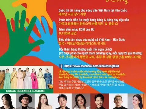 Lễ hội “We Are Together 2026” tại Hàn Quốc: Điểm hẹn văn hóa Việt - Hàn dành cho cộng đồng người Việt
