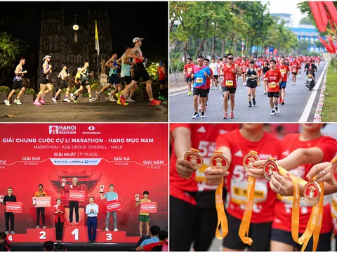 Marathon Hà Nội Techcombank 2026: Nhịp chạy qua miền di sản Thủ đô