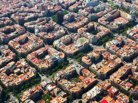 Các thành phố có quy hoạch độc đáo nhìn từ trên cao