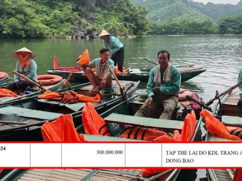 Cô chú lái đò KDL Tràng An khiến netizen phát "cuồng" khi xem sao kê: "Phải đi Tràng An thật nhiều thôi"