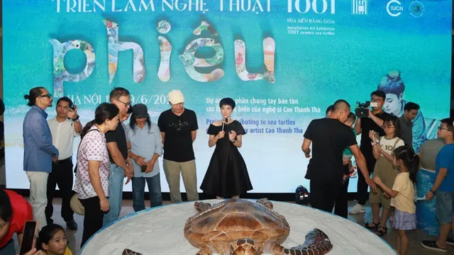 Triển lãm 1001 chú rùa gốm chủ đề “Phiêu“ sẽ phục vụ du khách từ 15-19/6 tại 93 Đinh tiên Hoàng, Hà Nội